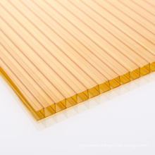 Hollow Plastic PC Roofing Advanced Material 8mm Thick Polycarbonate Sheet